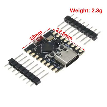 Esp32-c3 development board esp32 supermini development board esp32 development board wifi bluetooth esp32-c3_development board-4mb (not soldered)