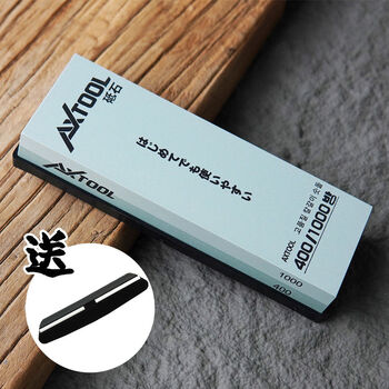 Other double-sided whetstones for household kitchen knives, chef's whetstone, thickness, non-slip, quick knife sharpening artifact, 4001000 mesh coarse grinding, sharpening