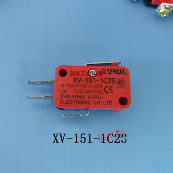 Xurui micro switch xv-15/151/152/153/154/155/156-1c25 silver contact x xv-151-1c25