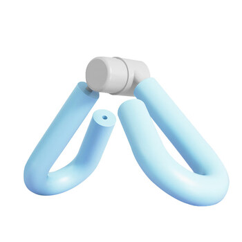 Airis artifact digital display counting leg machine trainer kegel fitness equipment macaron blue