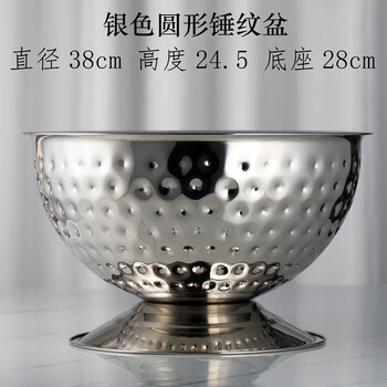 Yusenyi deer antler ice bucket large champagne basin high-end restaurant ice wine bucket outdoor thickened ice bucket silver hammered champagne basin