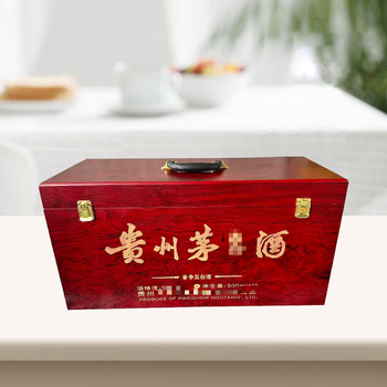 Yonghuan town collection wooden box wine box 12 liquor wooden box gift box sealed wine packaging box 10 bottles feitian gift box