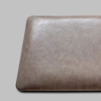 Pupan commercial household deck seat cushion soft bag back cushion replacement shoe stool sofa cushion thickened anti-fouling wear-resistant stain-resistant can be customized glossy gray other sizes customized (can be made if there is a size)