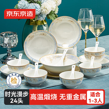 Made in tokyo, bowls, plates and tableware set, bowls and plates set, housewarming ceramics, time walk 24 heads