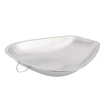 Yusenyi multifunctional stainless steel dustpan, non-magnetic dustpan, drainer, kitchen basin, rice washing sieve, dense hole drain basin (32) length 29cmx width 26.5cm