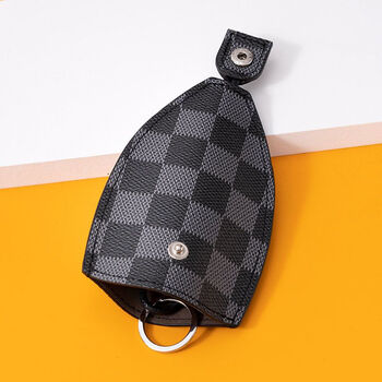 Xia fanxi xiofarsey car key bag universal men and women handmade personalized creative couple cute home pull-out storage key cover plaid