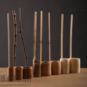 Bamboo wine spoon, household wine grape, wine container, wine ladle, funnel, white