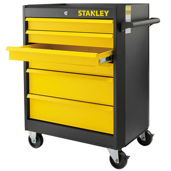 Stanley tool cart 6-drawer multifunctional industrial grade mobile hardware tool cart parts rack repair storage cart 6-drawer tool cart stst74320-23