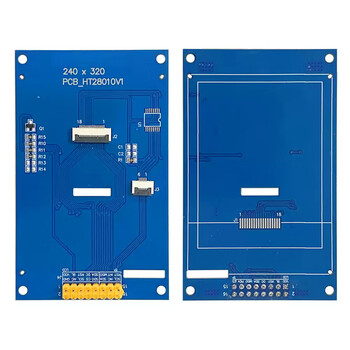 Weiyiyou 2.8-inch tft lcd display st7789 color screen spi 4-wire serial port with iron frame capacitive touch gt911 240*320