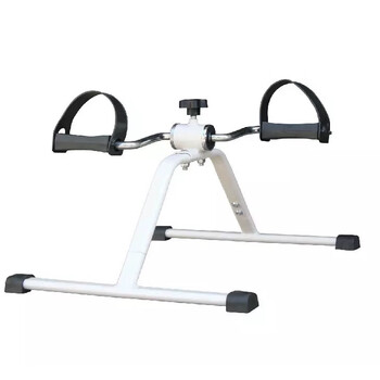 Fan tisi office home fitness bicycle rehabilitation training equipment for the elderly indoor exercise pedal machine hand and leg exercise ordinary installation model-white