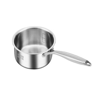 Yingtang herbaz stainless steel milk pot 31 grade soup pot baby special pot food supplement pot household non-stick steaming 1cm herbaz induction cooker gas stove universal upgrade