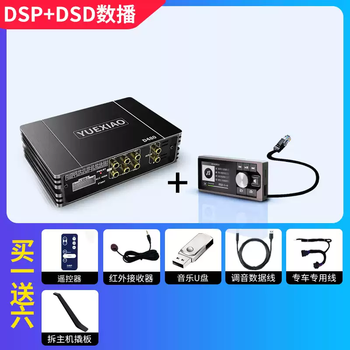 Car dsp amplifier dedicated dsd decoding player hd lossless digital input dsp audio processor dsp+dsd digital broadcast