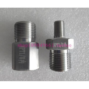 Luop thread adapter 304 stainless steel m20*1.5 external to 1_8npt internal