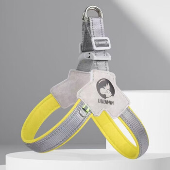 Shantou lincun y-shaped dog harness dog walking rope shiba inu corgi special s recommended 8-12 catties separate drawstring red separate harness cordless s recommended 8-12 catties