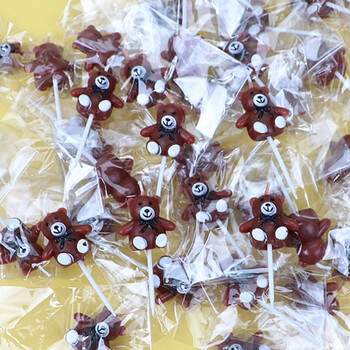 Fantasy internet celebrity candle birthday cake plug-in candle plug-in baking plug-in 50 pieces 50 bagged bear candles