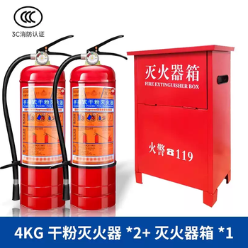 2025 fire extinguisher shop 4kg dry powder portable home store 2/3/5/8kg fire protection factory equipment 4kg fire extinguisher 2 + 1 box 2025