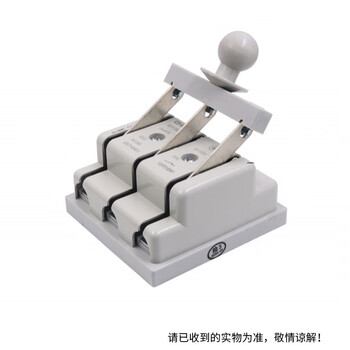 Chint hd11 knife switch four-knife switch 3-phase 4-wire 48 three-pole 38b200a380v power supply 4p3p100a600 hd11-1500_38b