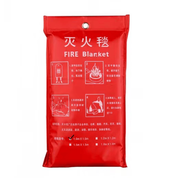 Factory direct sales fire blanket, household universal fire certification, commercial national standard escape whole body nano glass fiber