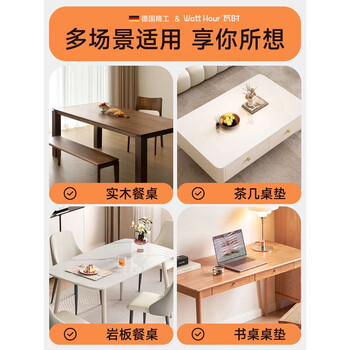 Fantasy transparent tablecloth, no-wash dining table, desk pad, suitable for multiple scenes, dining table/coffee table/rock board/can be used 40x180cm