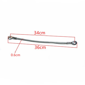 Household stepper drive wire accessories fitness stepper drive wheel hydraulic cylinder drive wire accessories wire rope mm length