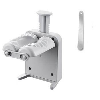 Grain harvesting manual pressing to make dumplings new household multi-functional fully automatic dumpling making machine small manual pressing single head dumpling maker + 1 filling spoon