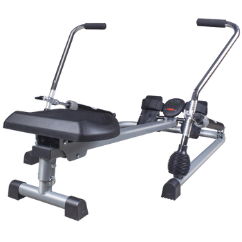 Leike household hydraulic boat drawing machine indoor multi-functional sculls exercise silent folding fitness equipment third generation silver boat drawing machine