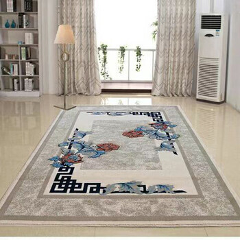 Jun yuexi carpet living room ethnic style modern european style turkish american light luxury french thickened retro bedroom bedside carpet modern european style-04 300cm*400cm (export crystal velvet)