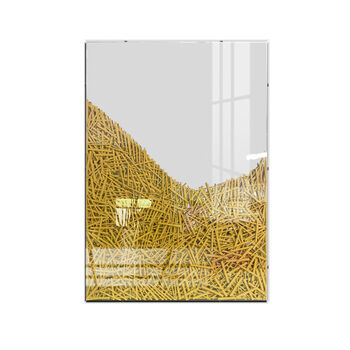 Fantasy decorative painting wooden strip device restaurant corridor sofa background wall mirror hanging painting 8 mirror/wood strip color optional 90x140 acrylic box/cover european artist & wooden strip art