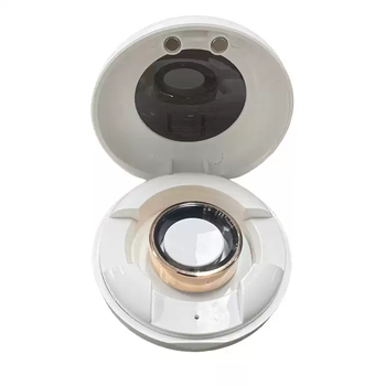 He jiagong selects cross-border daring-1 smart ring, wearable ring, pedometer, sleep exercise, bluetooth, blood oxygen and heart rate, rose gold, stainless steel, rose gold no. 8