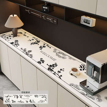 Yusenyi sideboard table mat tv cabinet shoe cabinet entrance hall high-end tablecloth anti-dirty table mat cover cloth fuzhi 40 180cm