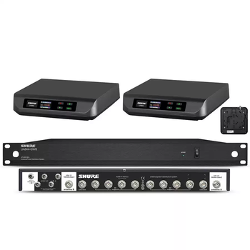 Shure/shure ua845/844 antenna amplifier outdoor wireless microphone receiving signal power enhancer ua844+ua864 leaves