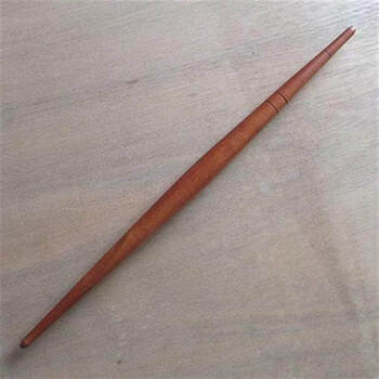 Jinggong zaomu xijiade dumpling wrapper special length 35cm-40cm diameter 1.8-2.2 pointed rolling pin with graduations length 40cm diameter 1.9cm