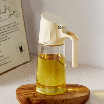 Corning self-opening and closing oil pot 550ml kitchen high borosilicate glass oil tank vinegar pot soy sauce bottle leak-proof and not easy to hang oil for home use