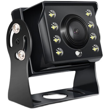 Yingtang cargo and passenger truck rear reversing image camera 12v24v high-definition night vision waterproof large container harvester av lotus head bus camera without cable