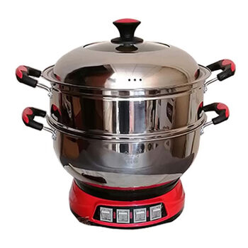 Tuojin germany imported quality purchasing products electric cooker electric cooker electric steamer bamboo bottom cage electric cooker one layer cage electric cooker 28cm