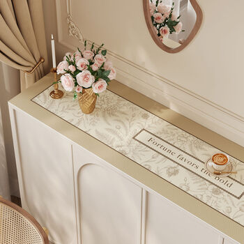Fantasy sideboard table mat tv cabinet shoe cabinet tablecloth anti-dirty mat cover cloth shiguo sideboard 40 140cm