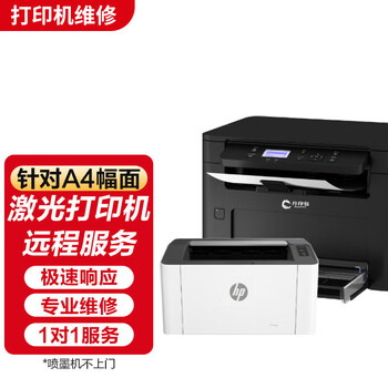 A4 laser printer remote technical guidance