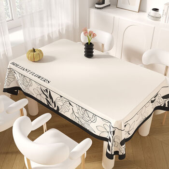 Fantasy tablecloth no-wash tablecloth living room stain-resistant insulated coffee table tablecloth senna huahai 80x120cm (suitable for 55x95 desk)