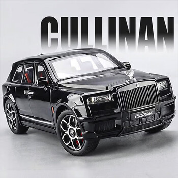 Famous toys rolls-royce phantom cullinan car model simulation alloy car model toy boy gift