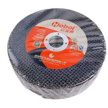 Box brand full box of 800 pieces red bora 107 cutting blade corner grinding wheel stainless steel slice polishing 107*1.0*16 black 50 pieces in a box