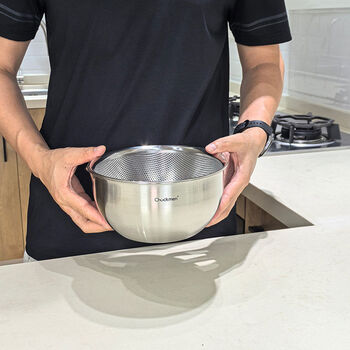 Yusenyi hockn1810 vegetable basin leaking sieve rice basin fruit basket filter basket set set 19