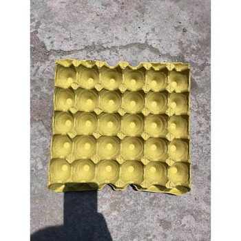 Jingeyu egg tray packaging box paper tray packaging box paper tray kindergarten handmade diy environmentally innovative transport egg brand new egg tray tray yellow 600 sheets (without air holes)