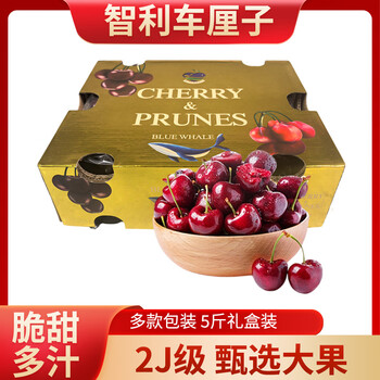 Fun to try chilean imported cherries 2j 28-30mm 5 catties fresh fruit shipped directly from the source free shipping