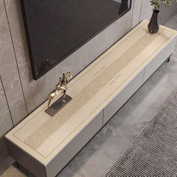 Yusen yifeng tv counter top protection mat high-end table mat shoe cabinet entrance coffee table mat seine river f 40x180cm