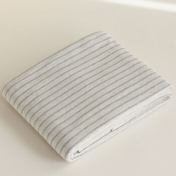 Fantasy style striped quilt cover 150200 skin-friendly naked sleeping beige thin strips 200x230cm separate quilt cover