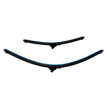 A pair of nissan boneless natural high-quality rubber wipers, suitable for x-trail (14-23) u-shaped