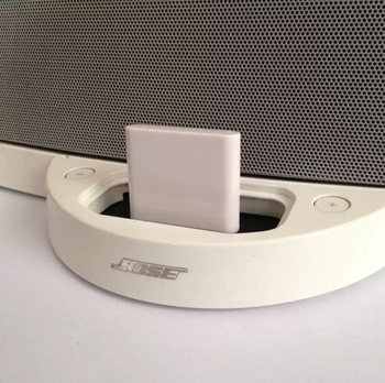 Bose first generation bluetooth adapter apple fourth generation interface 30pin sounddock dr. speaker receiver white official standard