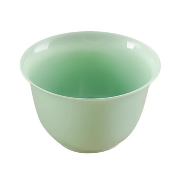 Fantasy disposable jade green kung fu tea cup set thickened tea set outdoor tea drinking supplies tea drinking supplies single pack only 1