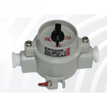 Explosion-proof lighting switch knob light switch single and double single control double control sw10 16bzm220v380v sw-10 (380v)