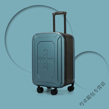 Ye yu anti-splashing anti-theft folding luggage wheels ultra-light folding trolley case lightweight folding carry-on suitcase blue 24-inch (cannot be boarded) weight approximately 2.8 kg